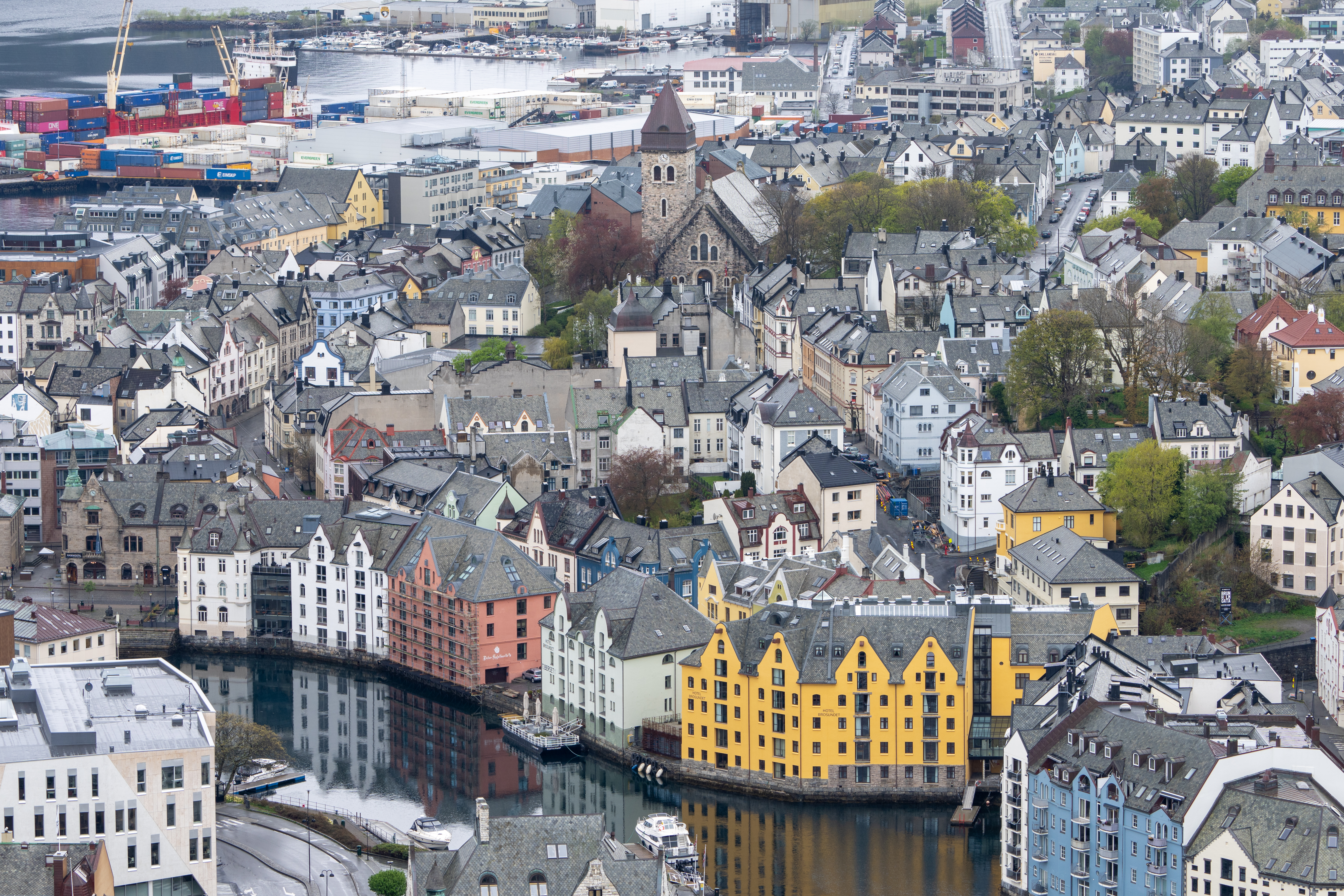Ålesund — architektura art nouveau