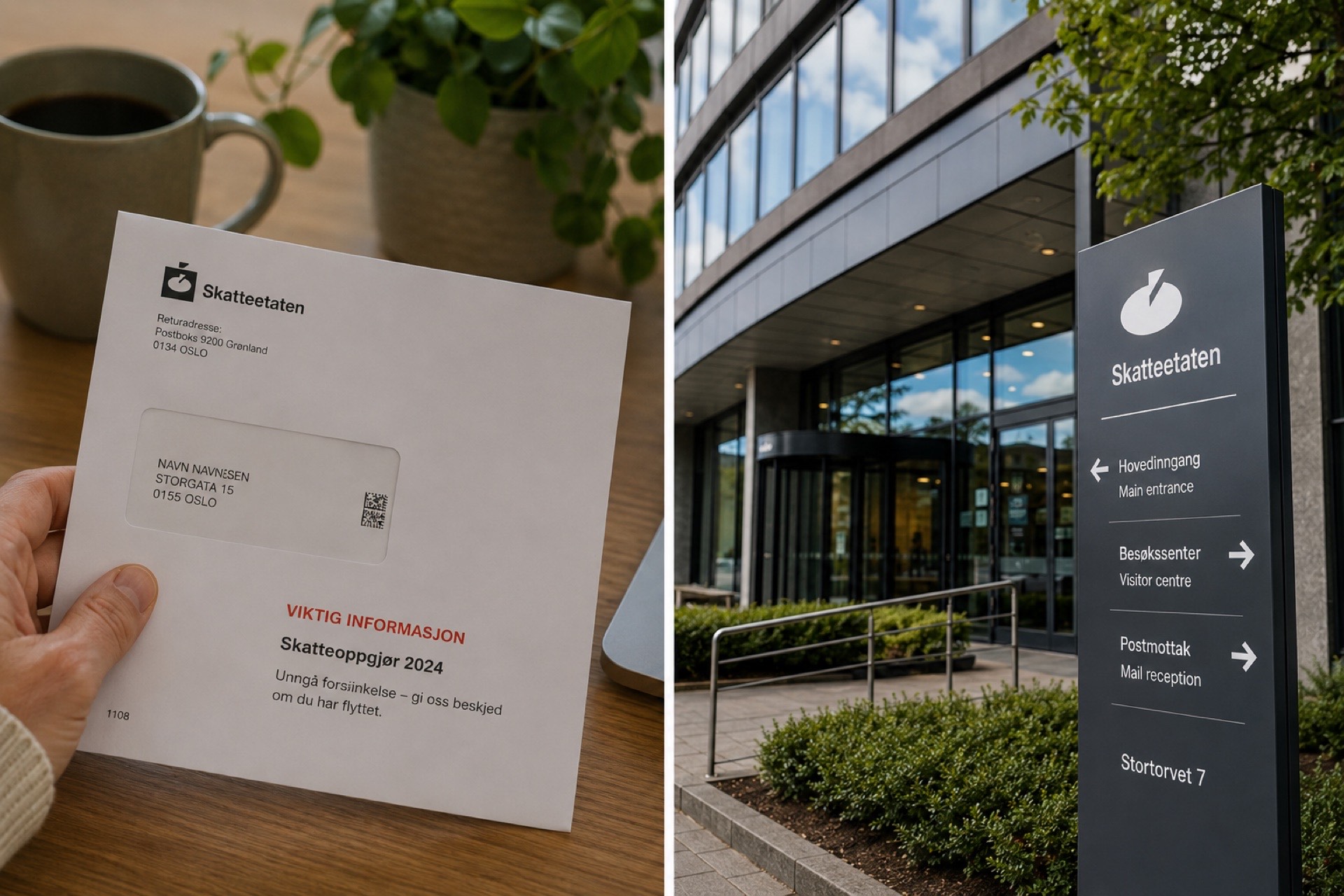 Ważna korespondencja ze Skatteetaten – konsekwencje braku aktualnego adresu w Folkeregisteret