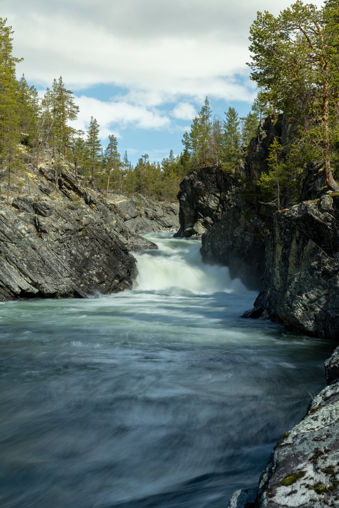 Pollfoss – fotografia wodospadu