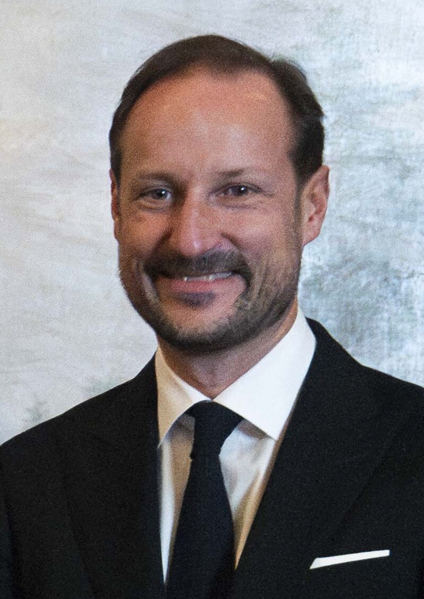 Książę koronny Haakon podczas oficjalnej wizyty