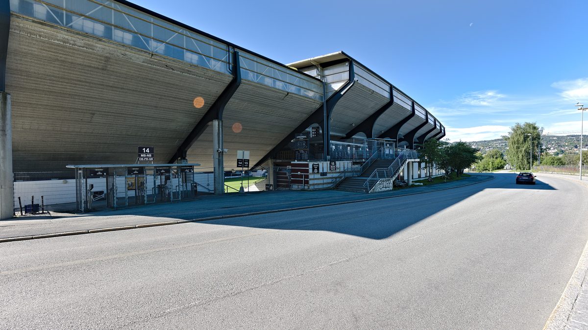 Lerkendal Stadion w Trondheim – stadion Rosenborga