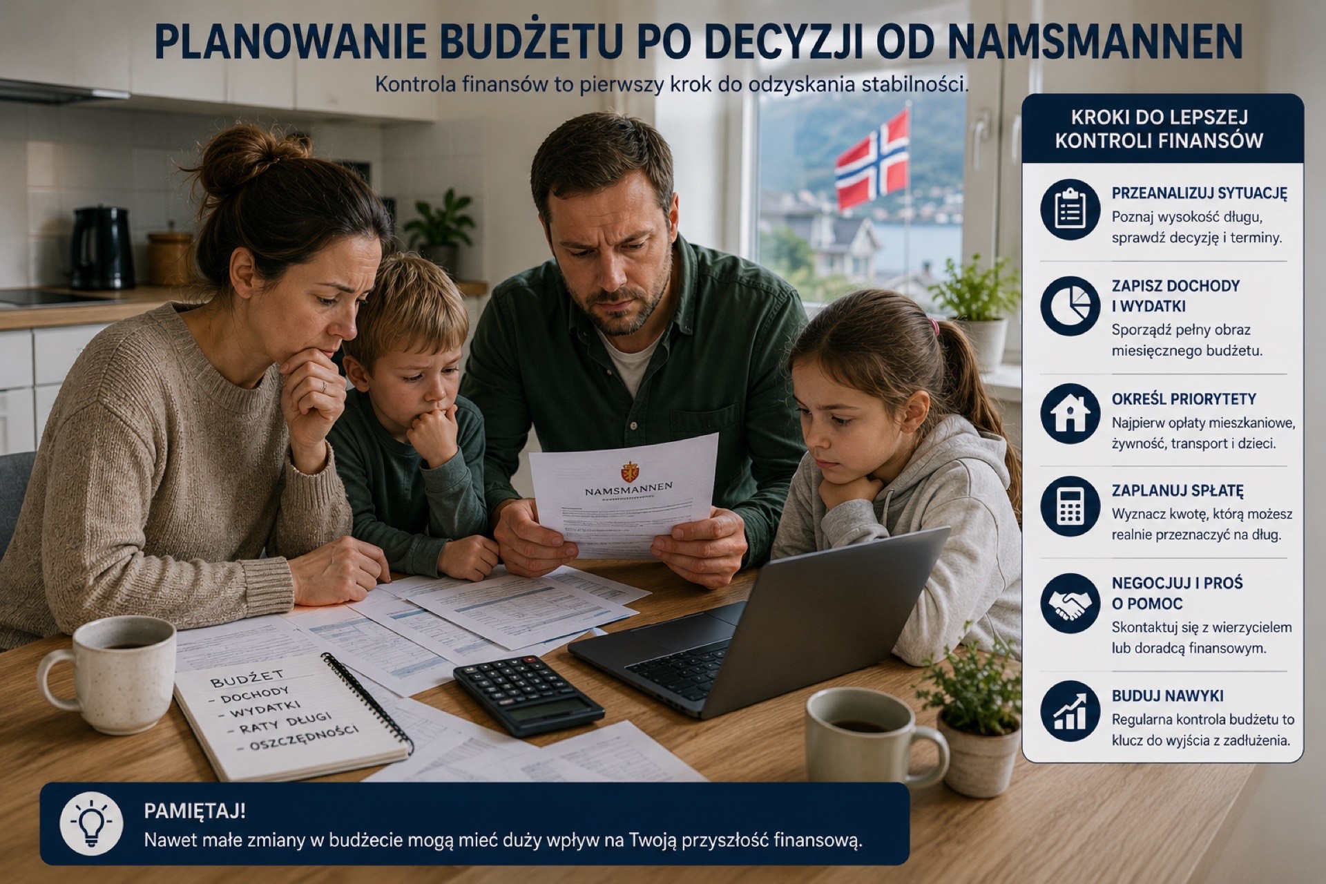 Prawa dłużnika podczas postępowania egzekucyjnego w Norwegii