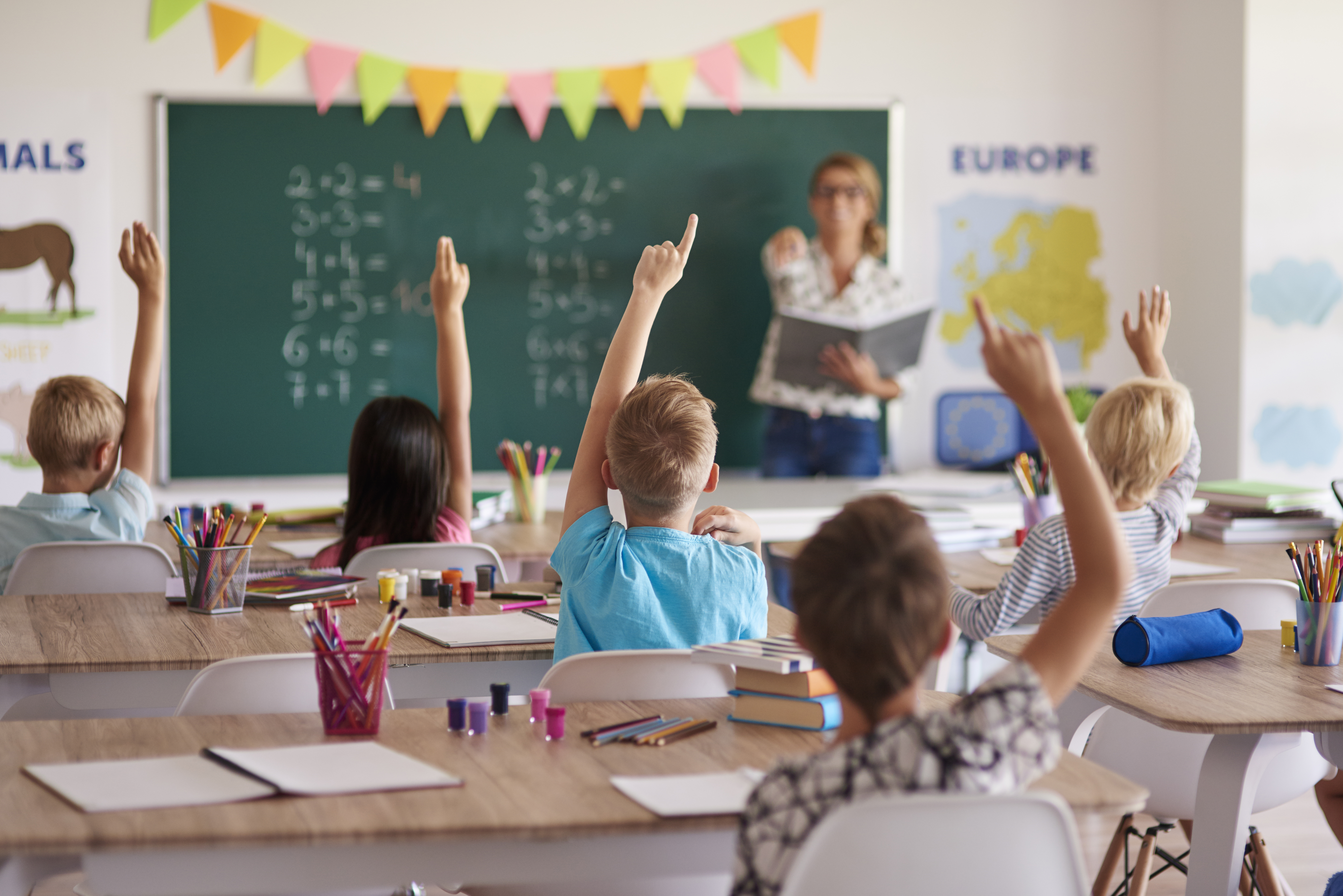 Klasa szkolna w Norwegii