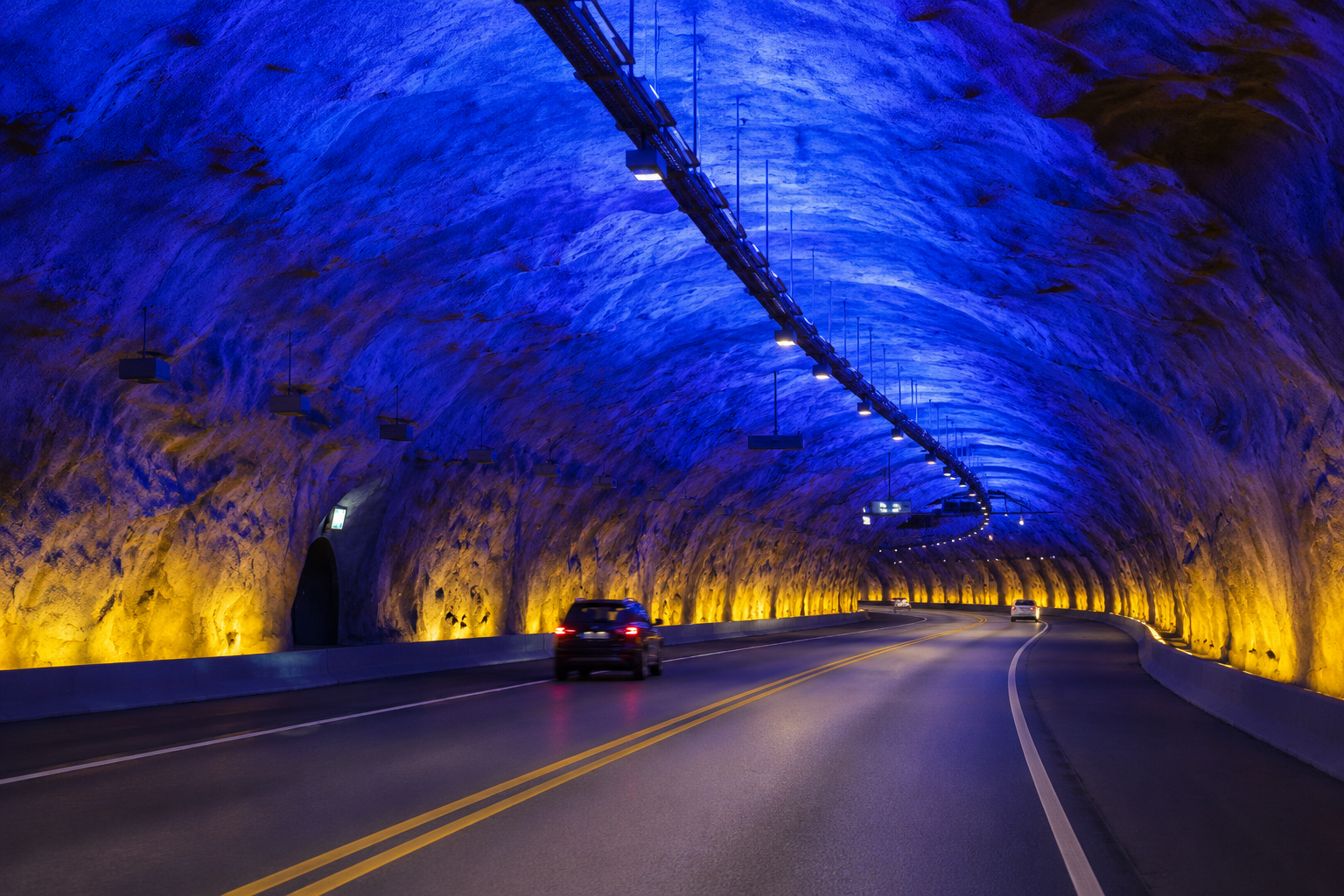 Tunel drogowy w Norwegii