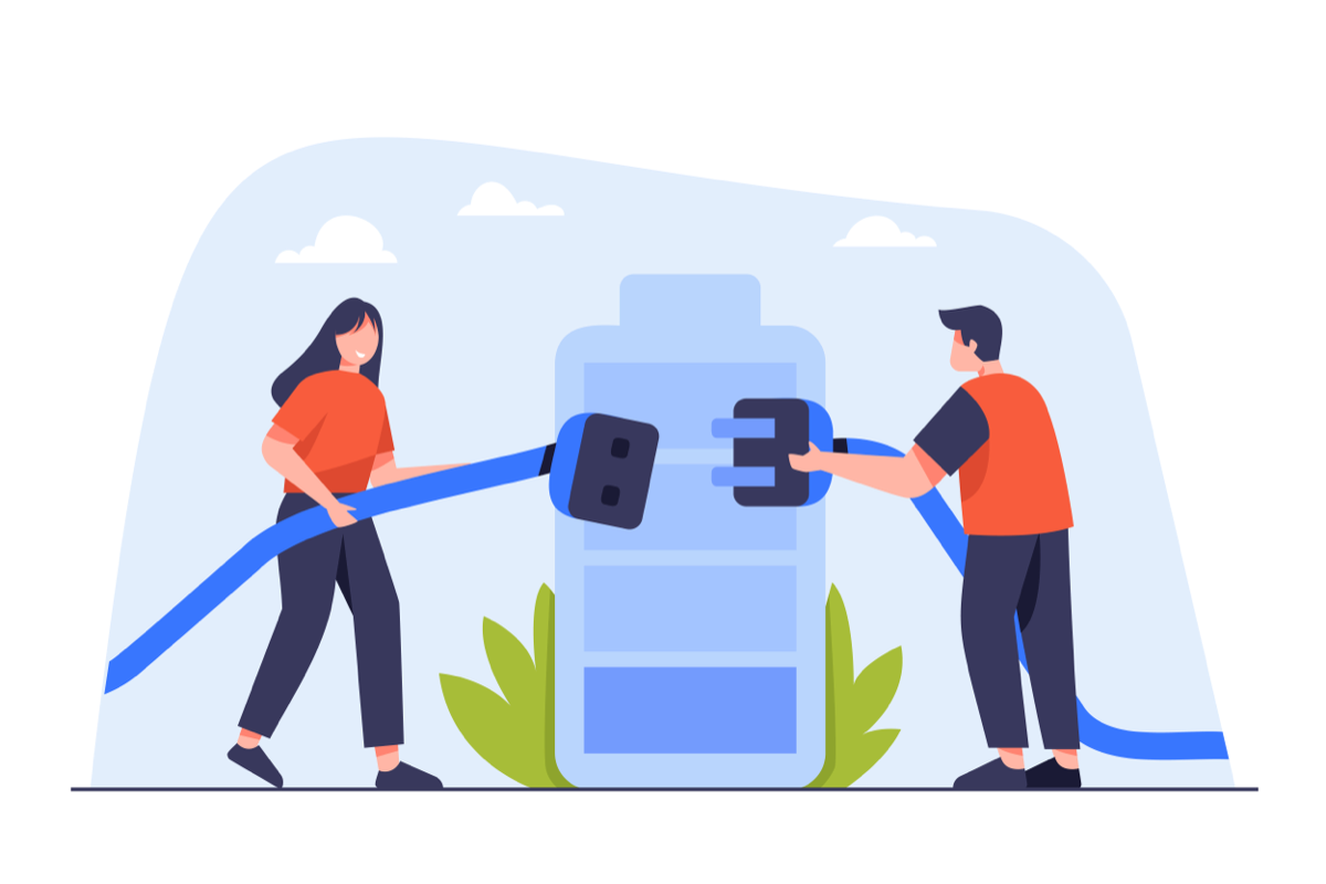 Ilustracja zmiany dostawcy energii elektrycznej