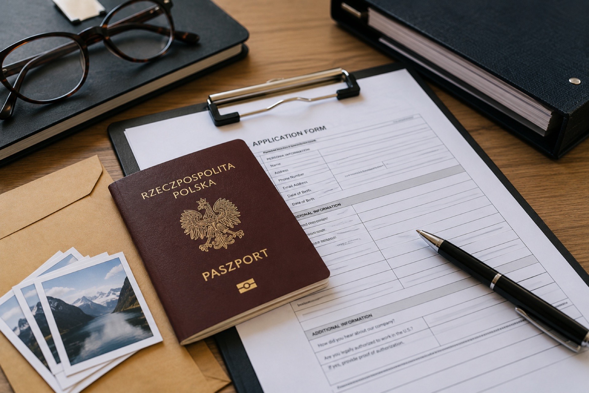 Dokumenty potrzebne do rejestracji pobytu w Norwegii – paszport i formularz