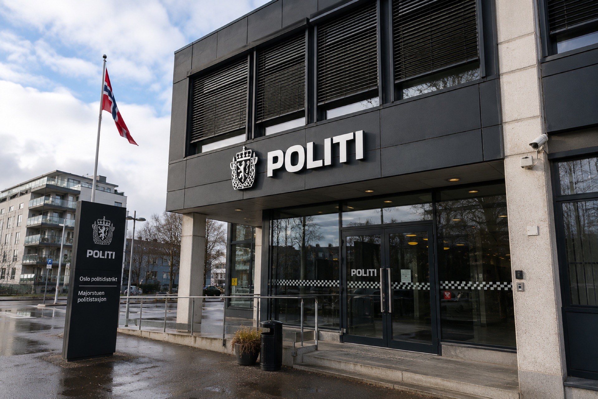 Komisariat policji w Norwegii – POLITI Majorstuen Oslo