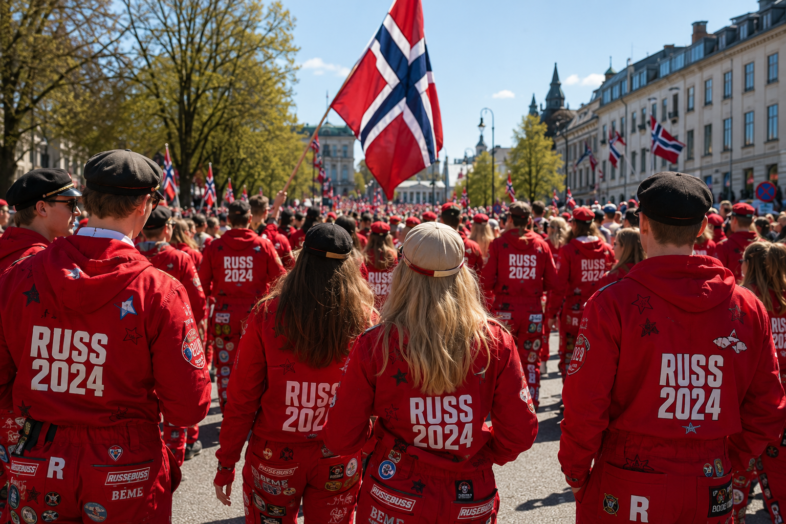 Norweskie Rusy (Russefeiring) – tradycja norweskich maturzystów