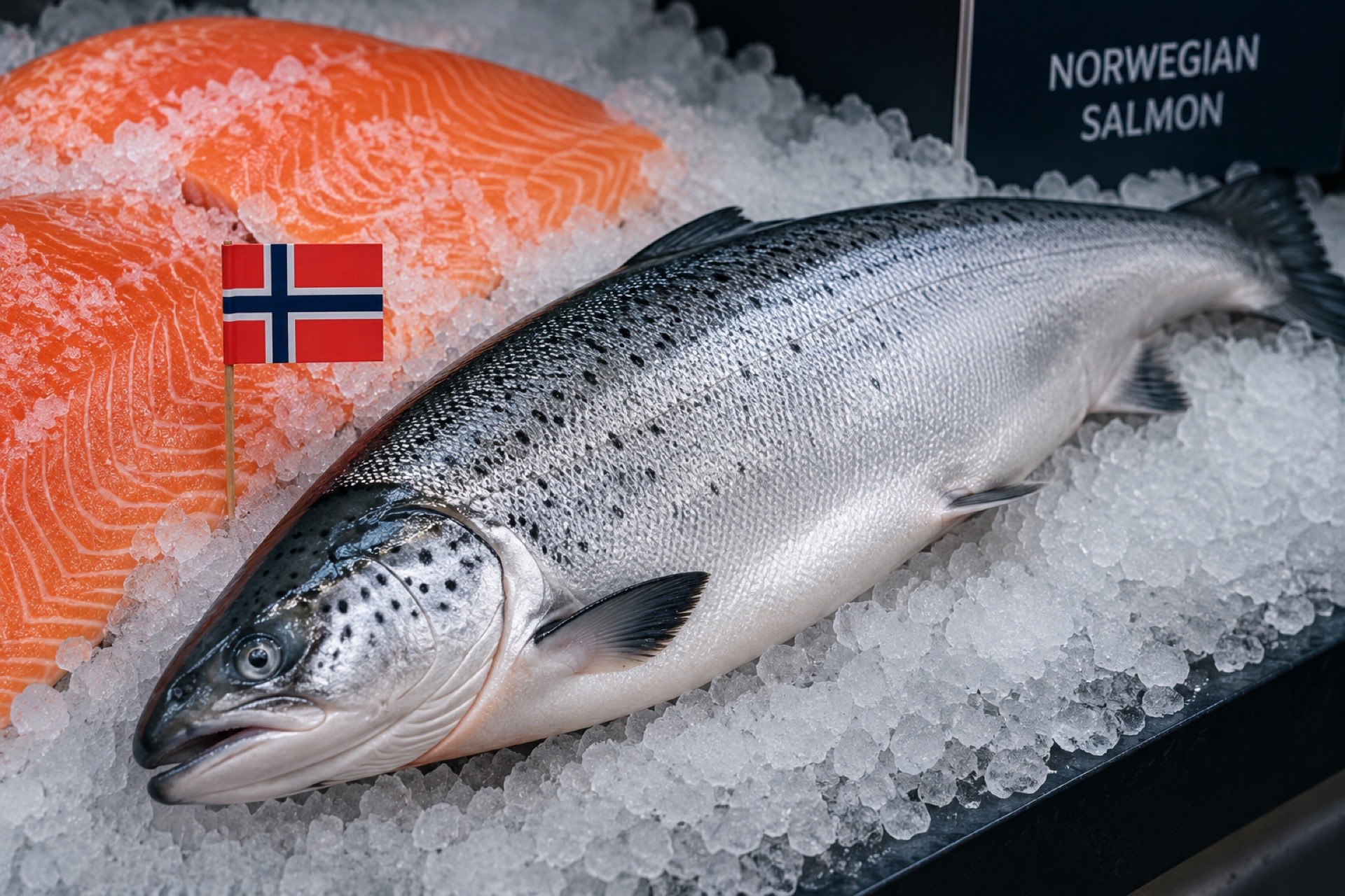 Norweski łosoś – jeden z kluczowych produktów eksportowych Norwegii do USA